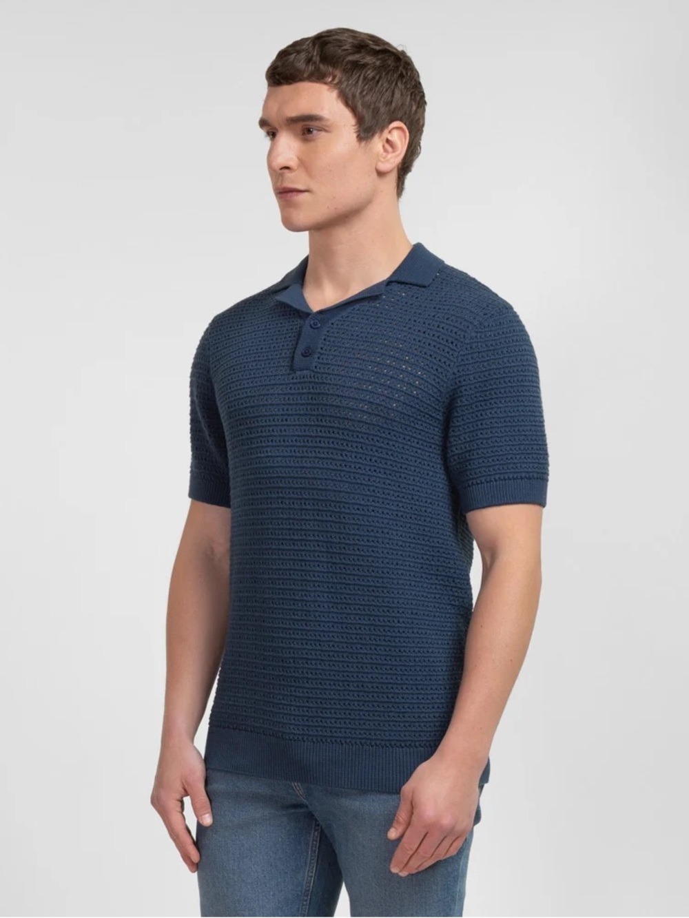 Steel & Jelly Stockwell Sweater Polo Shirt
